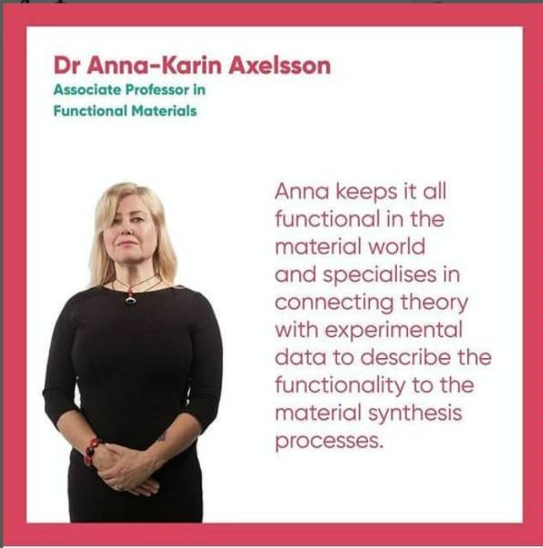 Dr Anna-Karin Axelsson